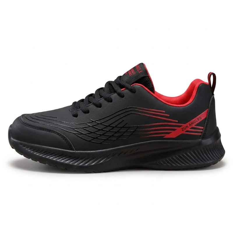 Men’s Winter Guard Leather Athletic Runner Shoes