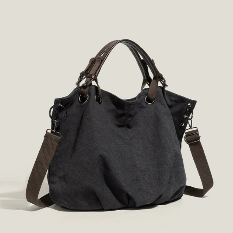 Classic Canvas Commuter Handbag