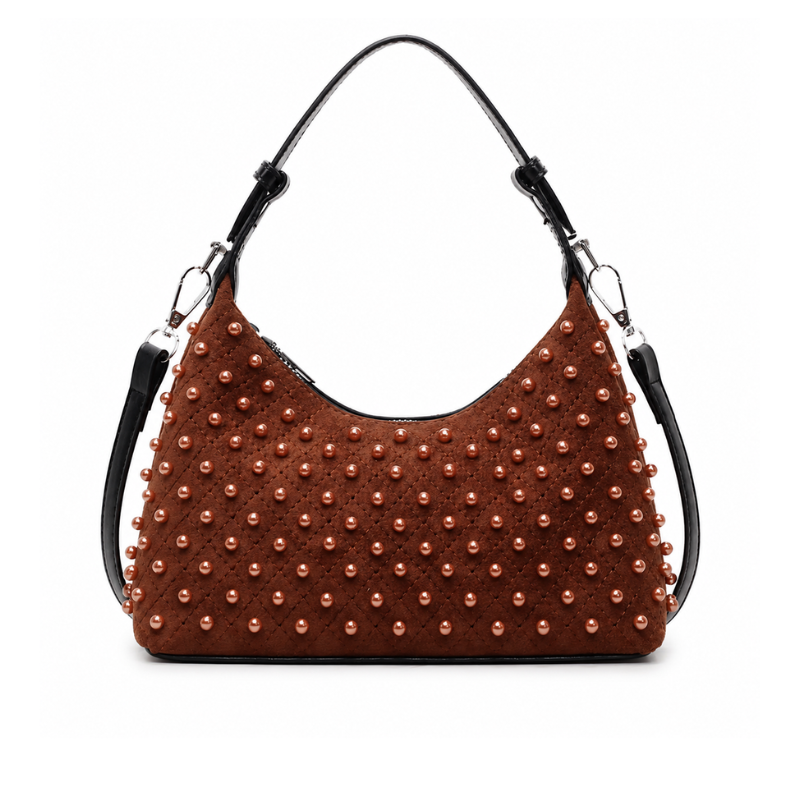 Golden Pearl Statement Handbag