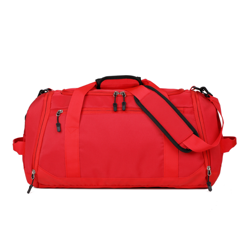 Oxford Cloth Sports Fitness Bag with Shoe Compartment