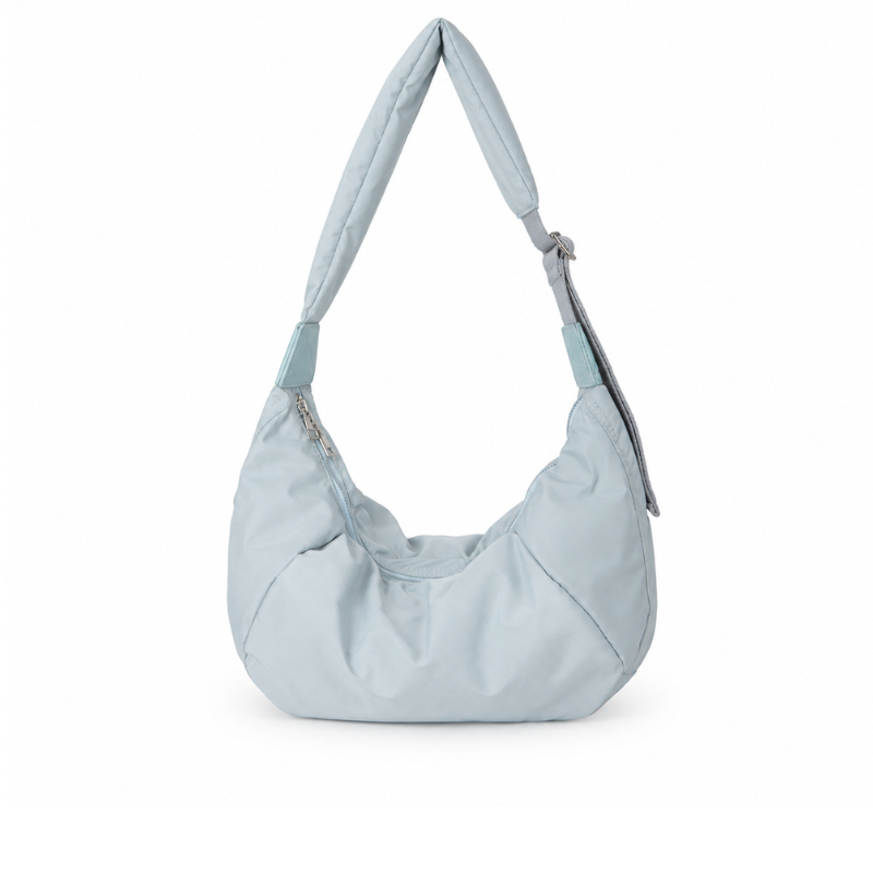 Korean Nylon Hobo Shoulder Bag