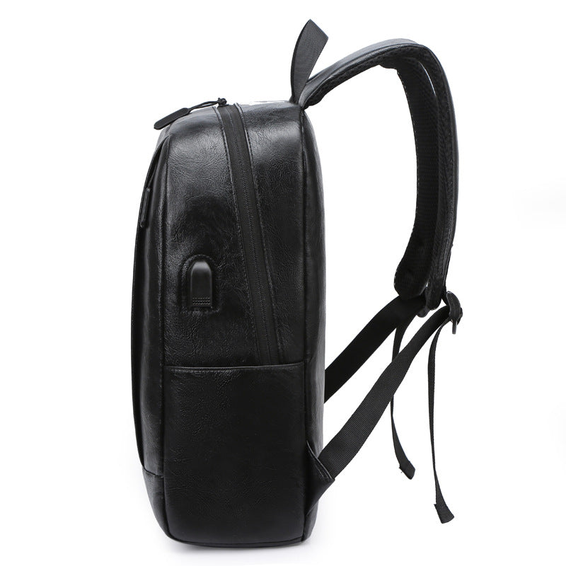 Feisha PU Leather Youth Sports Comter Backpack