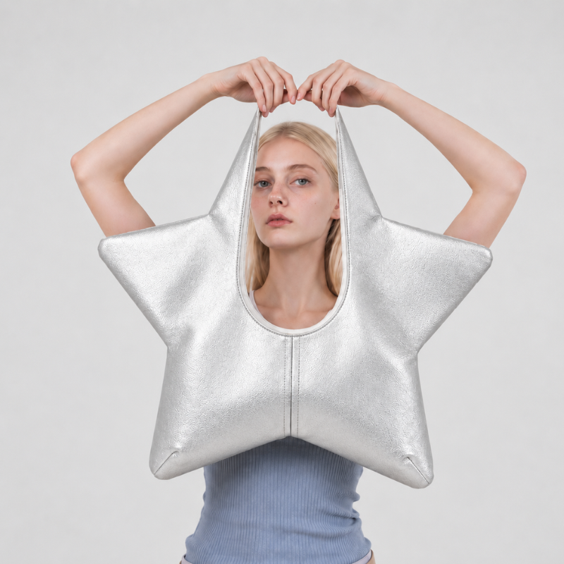 Creative Star-Shaped Tote Bag