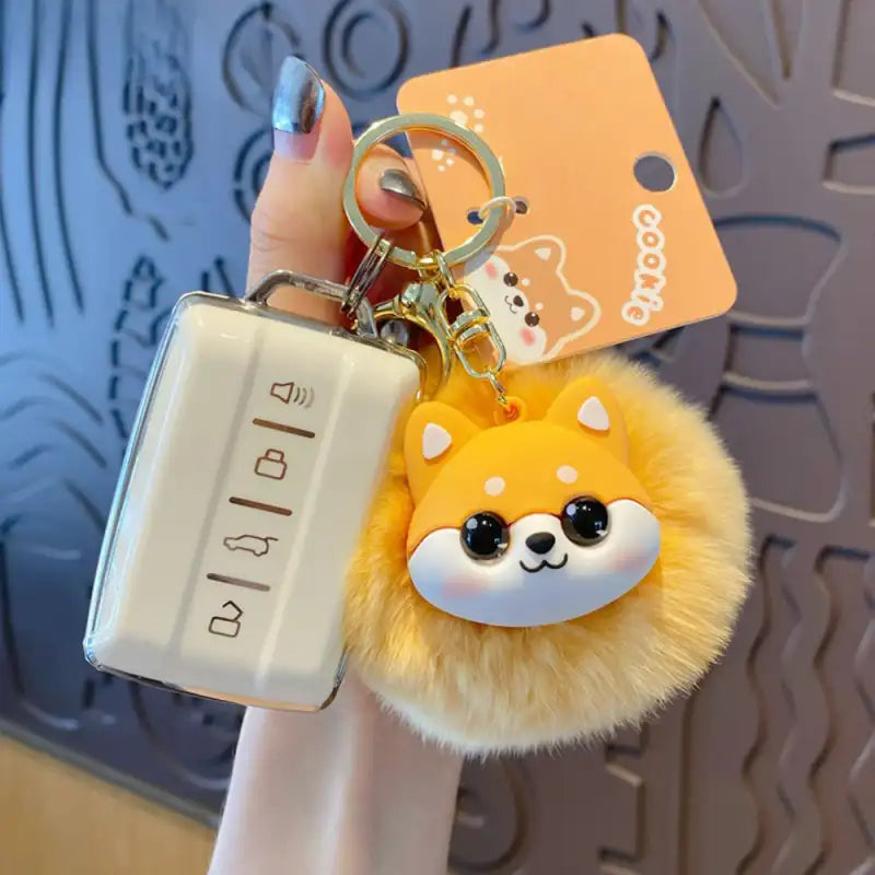 Puffy Pup Bag Charm