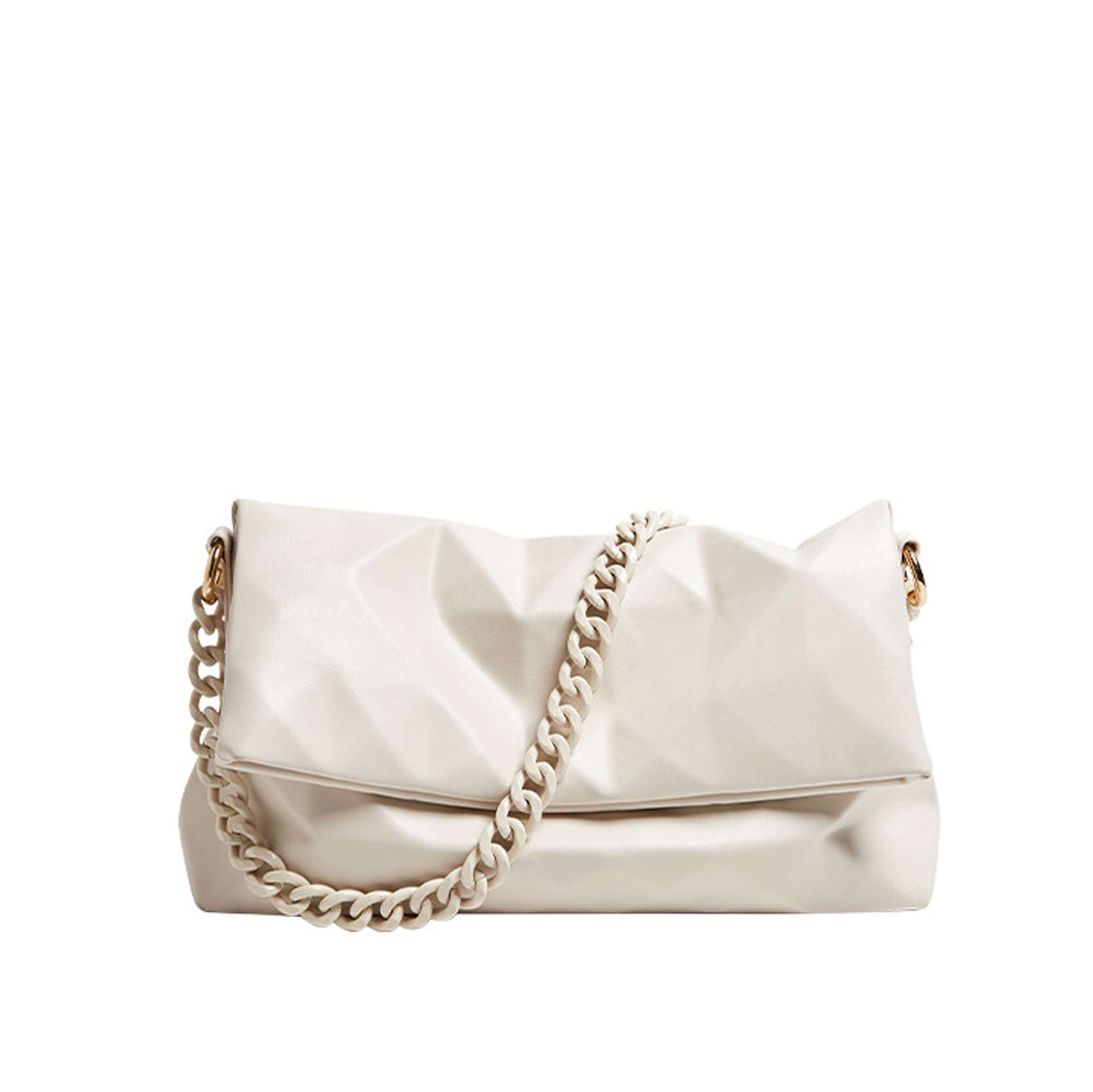 Rhombus Chic Chain Shoulder Bag