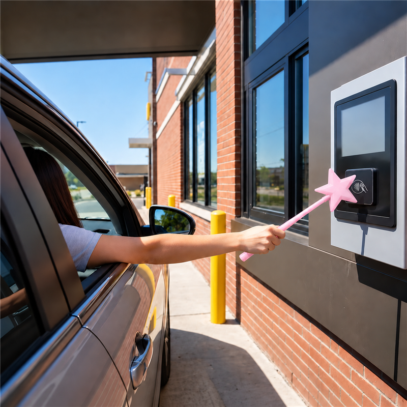 Magic Star 3D Printed Contactless Payment Wand