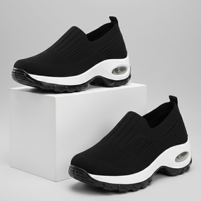 Breathable Slip-On Mesh Walking Casual Shoes