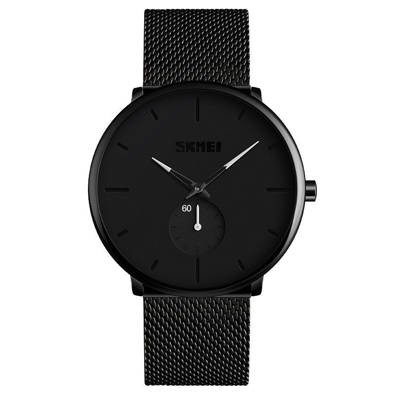 Classic Waterproof Stainless Steel Quartz Watch