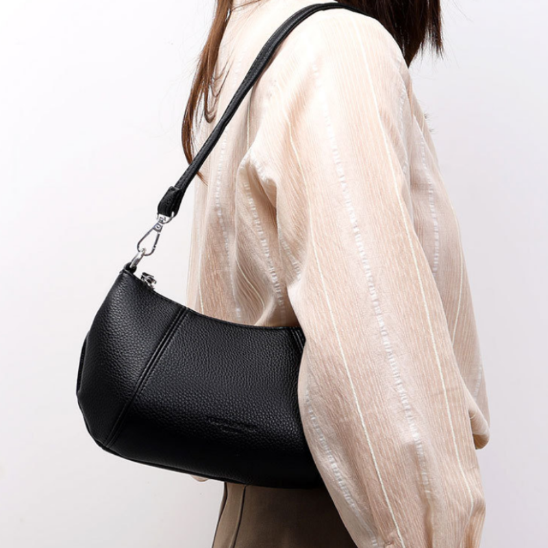 Cavora Soft Leather Shoulder Bag