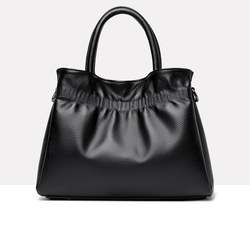 Gathered Puff Shoulder Bag