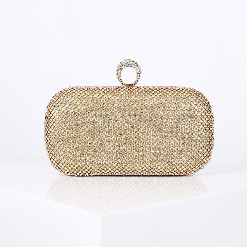 Diamond Gleam Evening Clutch