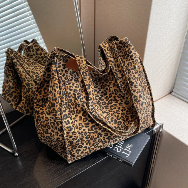 Leopard Luxe Tote Bag