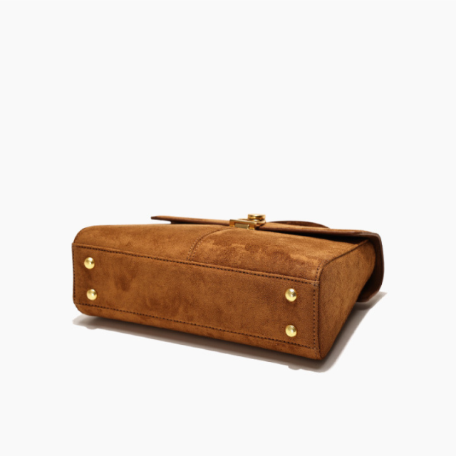 Luxury Retro Suede Handbag