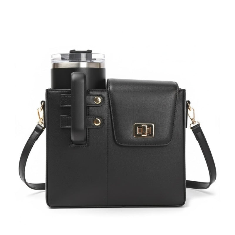 Multi Functional Tumbler Holder Shoulder Bag