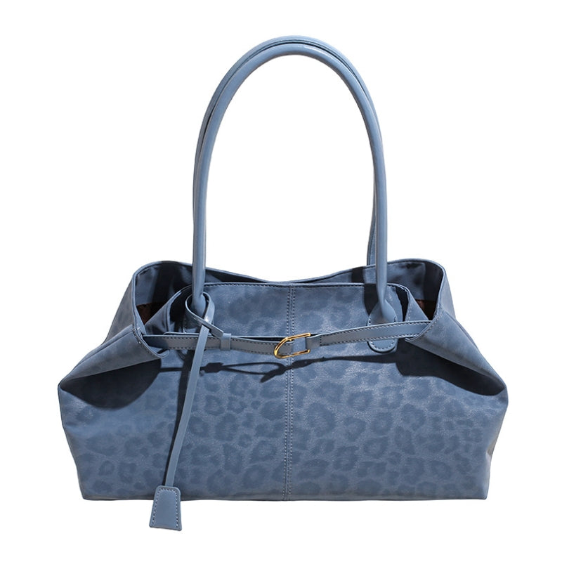 Casual Large Capacity Leopard Print Shoulder Bag