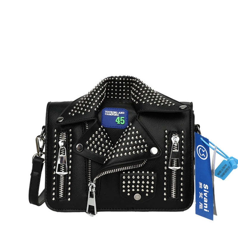 Women’s Studded Mini Rivet Shoulder Bag