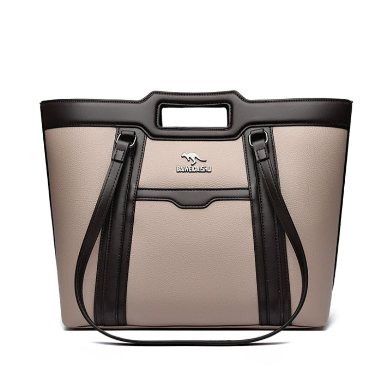 High End Kangaroo Leather Commuter Shoulder Bag