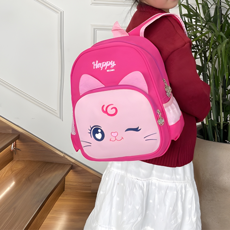 Puffy Pal Cartoon School Bag