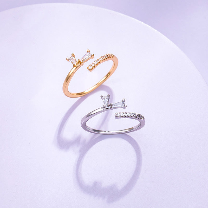 Minimalist Open Design Fashion Ring