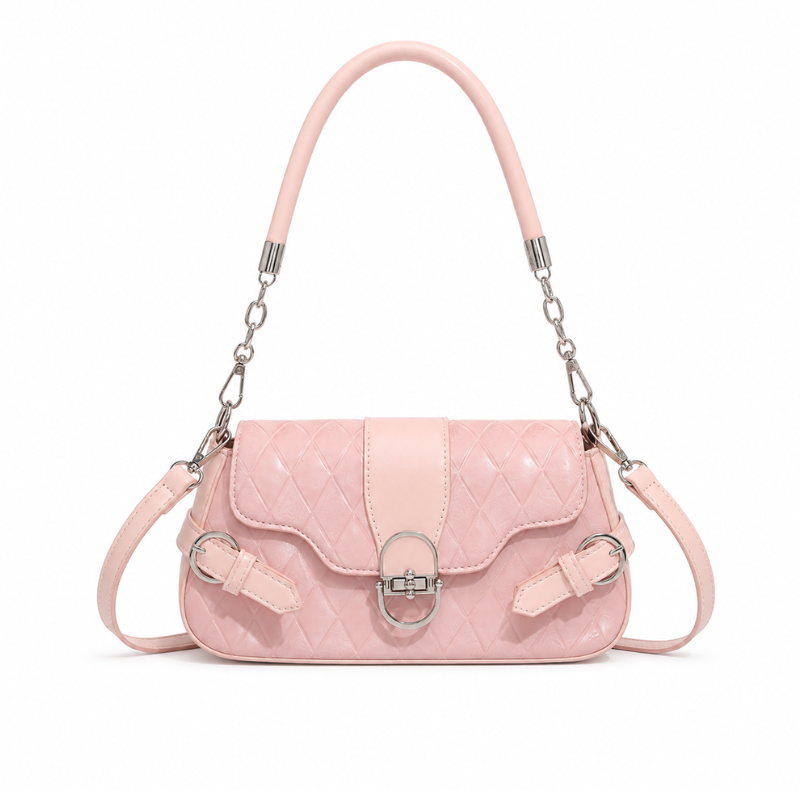 Luna Quilted Shoulder Bag