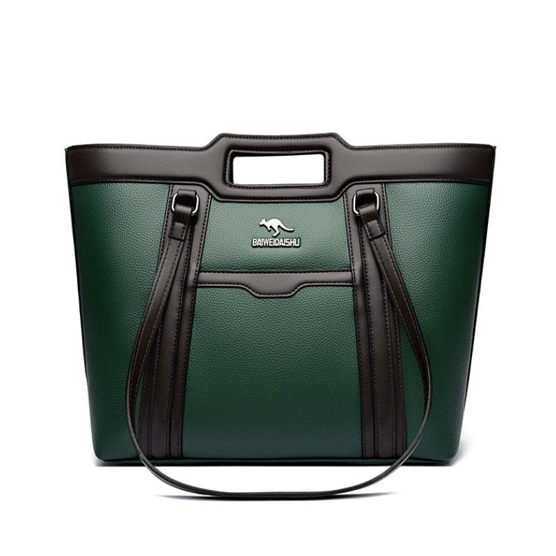 High End Kangaroo Leather Commuter Shoulder Bag