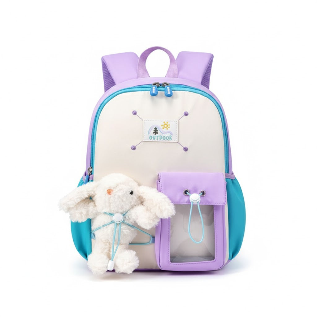 Little Minds Cartoon School Bag