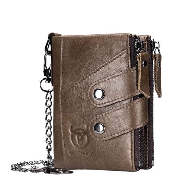 Captain Cow Vintage RFID Genuine Leather Wallet for Men