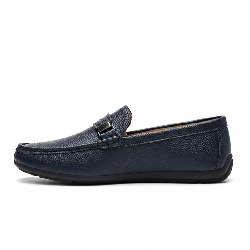 Men's Professional Textured Pebble Grain Loafers