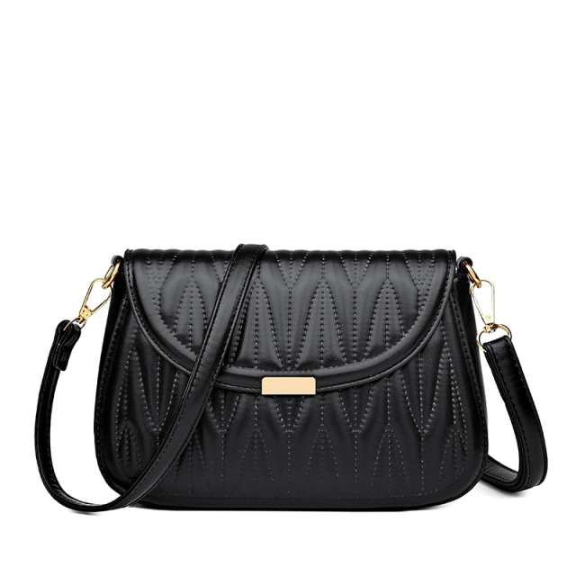 Sculpted Silhouette Crossbody Bag