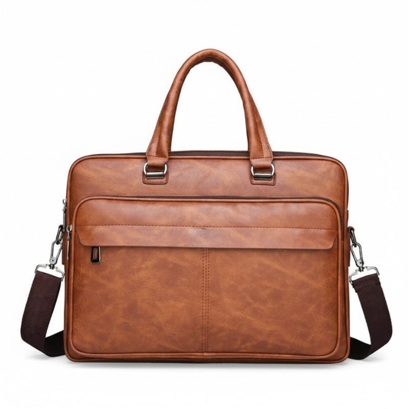 Professional Executive Vegan Leather Laptop Bag