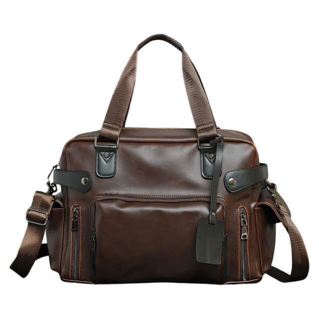 American Retro Wear Resistant Leather Shoulder Bag