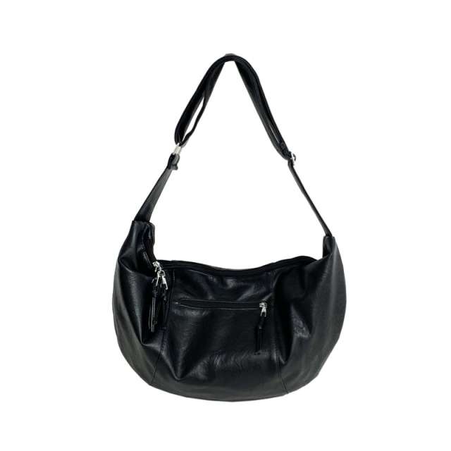 Premium Finish Leather Look Shoulder Bag