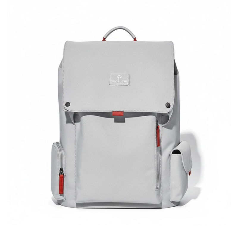 Large Capacity Modern Flap Backpack