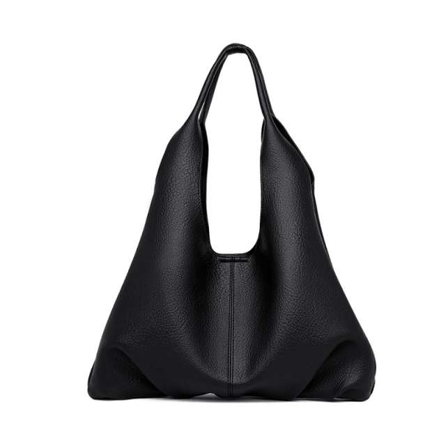 Women’s Soft Leather Dumpling Tote Bag