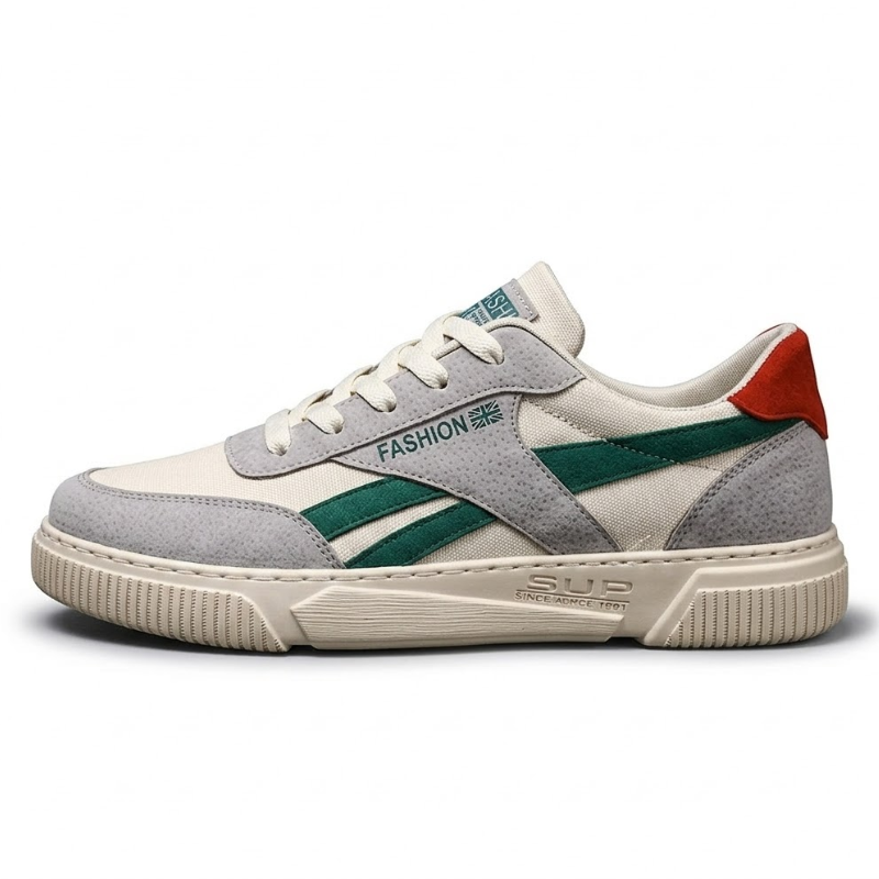 Men's Sporty Paneled Low-Top Lifestyle Sneaker