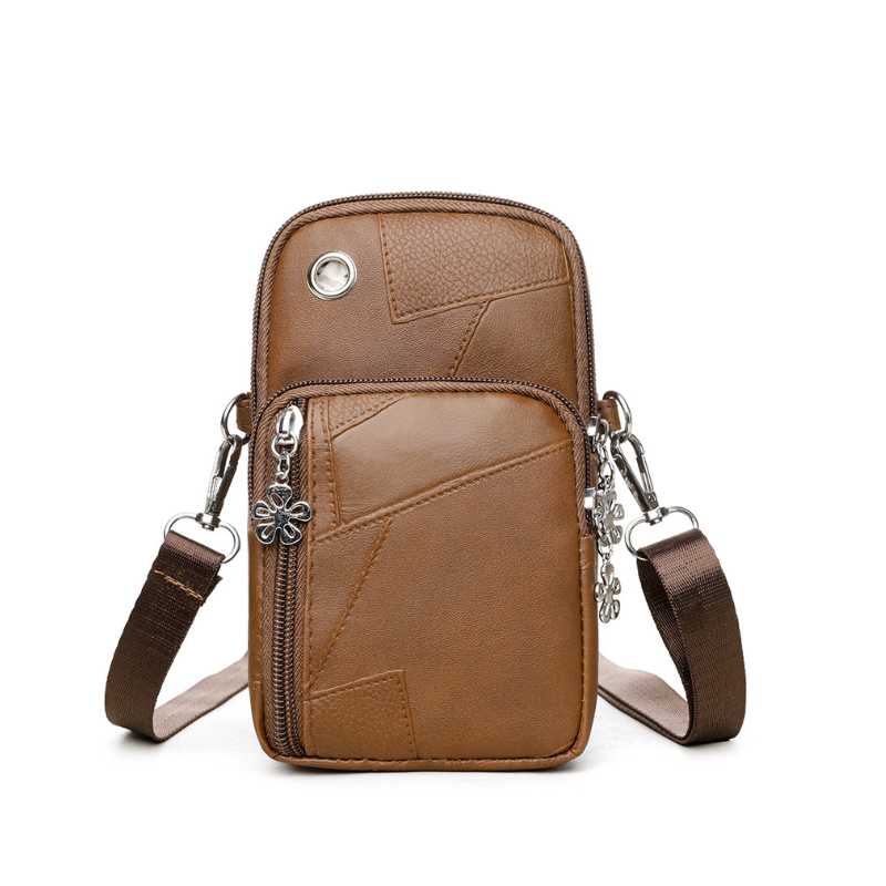Classic Comfort Vertical Crossbody Bag