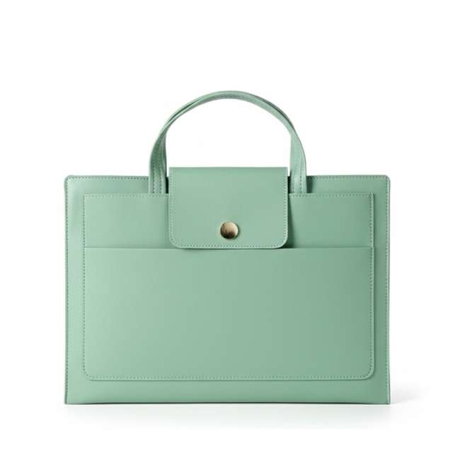 Thickened Waterproof Leather Briefcase Laptop Bag