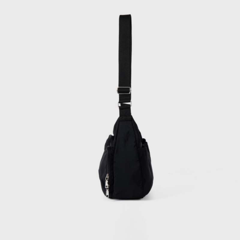 Artsy Nylon Dumpling Shoulder Bag