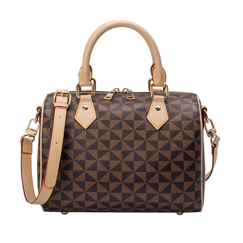 European Style Printed PVC Pillow Handbag