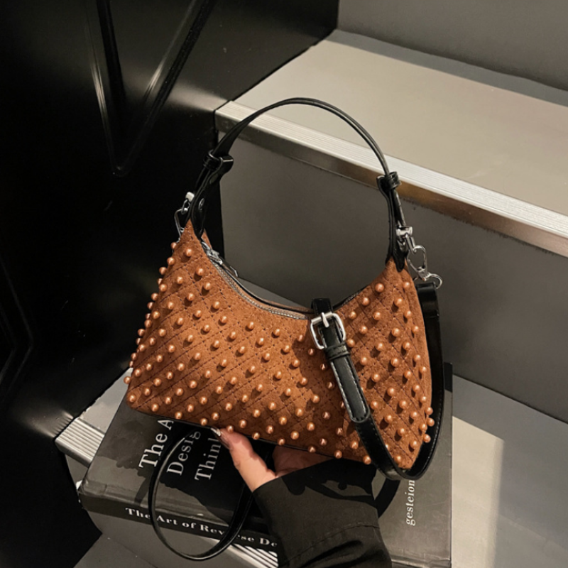 Golden Pearl Statement Handbag