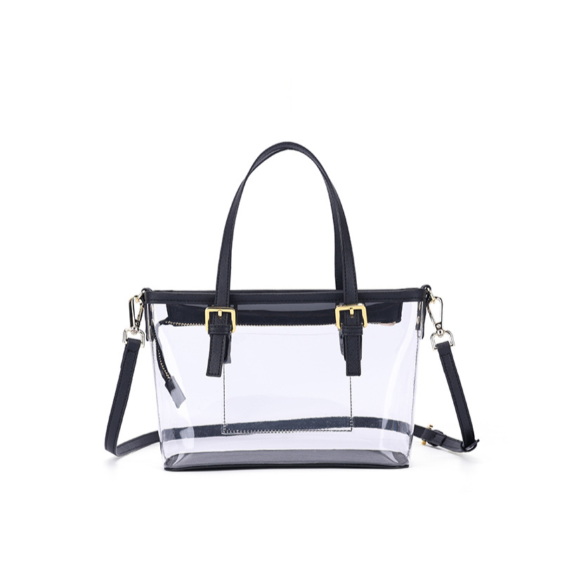 Women's Transparent PVC Jelly Shoulder Bag