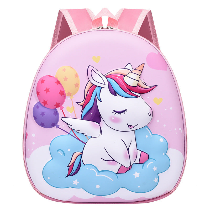 Cute 3D Eggshell Cartoon School Bag