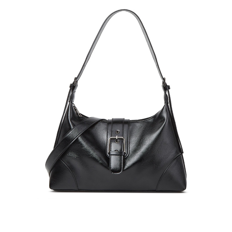 Cavelle Buckled Retro Shoulder Bag
