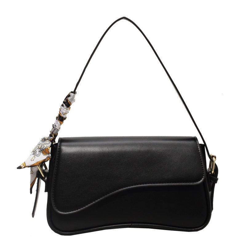 Textured Niche  Autumn Shoulder Crossbody Square Bag