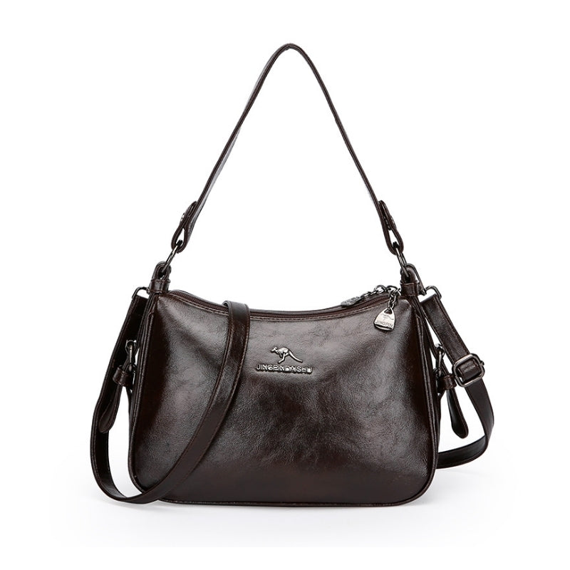 Lustrous Dual Strap Urban Shoulder Bag