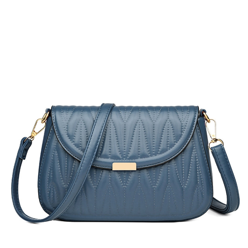 Sculpted Silhouette Crossbody Bag