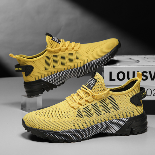 Men’s Trend Flex Lace-Up Sports Runner Shoes