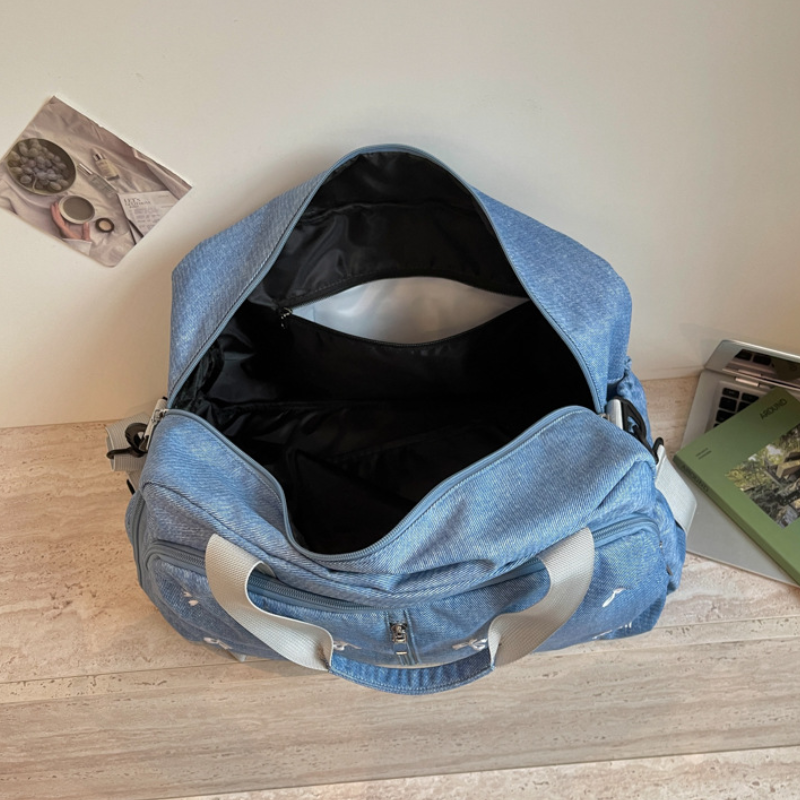 Maribel Women’s Denim Weekender Duffel Bag