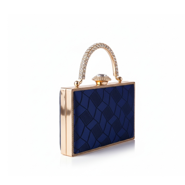 Modern Luxe Top Handle Clutch Bag