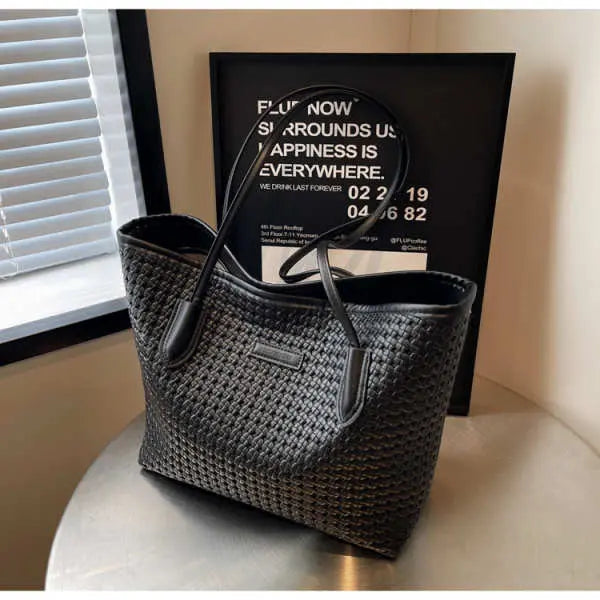 Large Capacity Woven Tote Bag